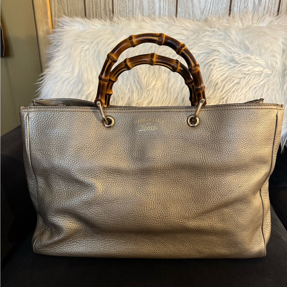 Gucci Bamboo Large Shopper Tote